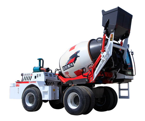 3200型前置驾驶室双排轮自上料搅拌车